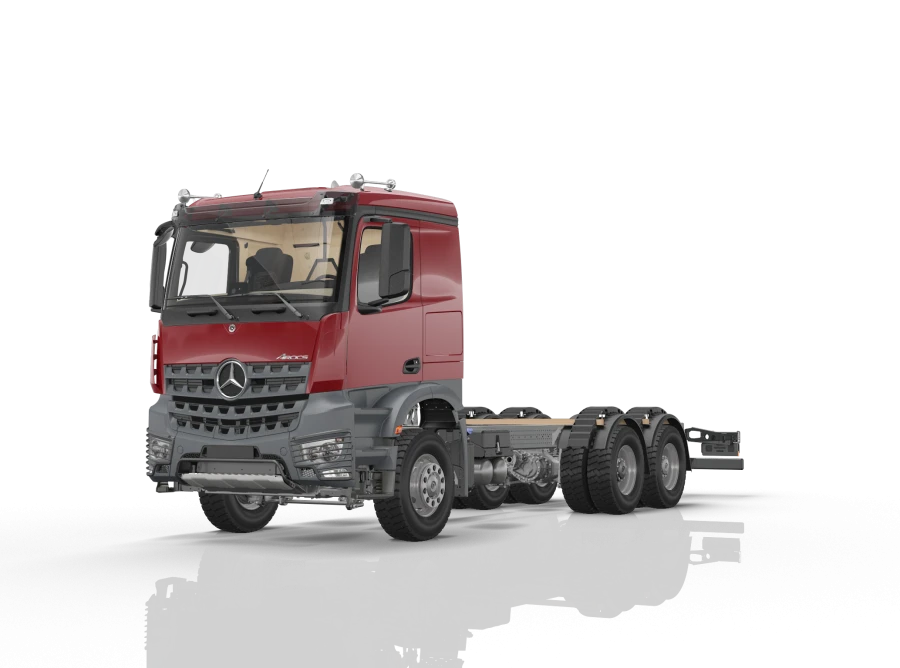 هيكل مرسيدس بنز أروكس 3348 A مع كابينة F1T