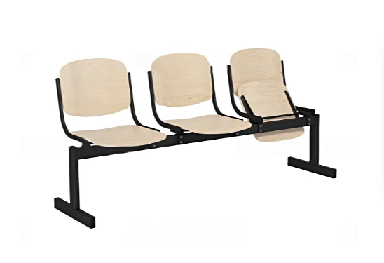 Multi-seat Chair Section Customized to Client Specifications