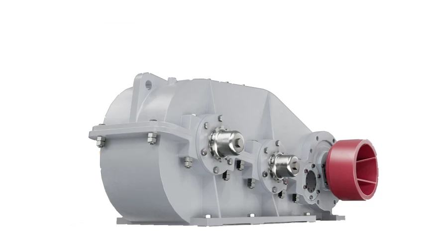 Three-Stage Cylindrical Gear Reducer Model 9.75-17.353