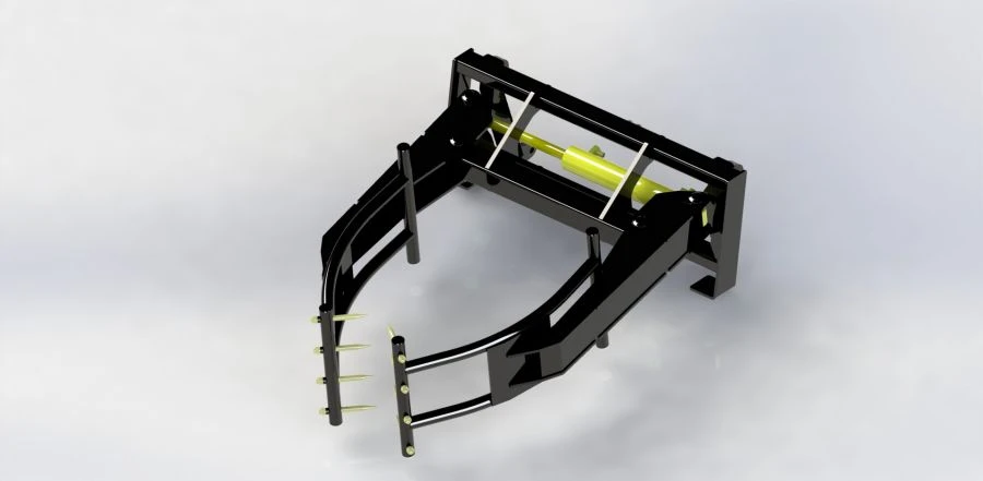 قبضة بالات عالمية للمحمّلات KUN(TURS) 2000، 1500، 1000