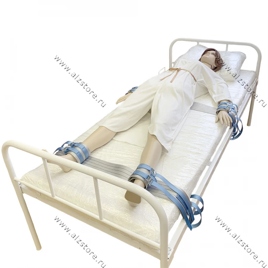 مجموعة أحزمة التثبيت الصعبة لليدين والساقين