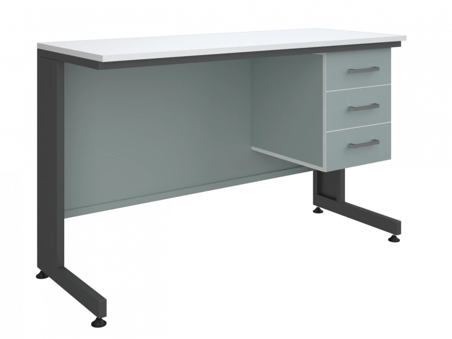 Laboratory Table with Cabinet Type 2 High 2