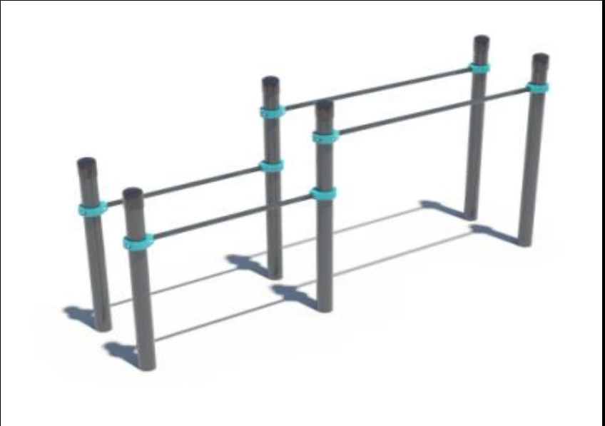 Dual-Level Push-Up Bars for Enhanced Workouts