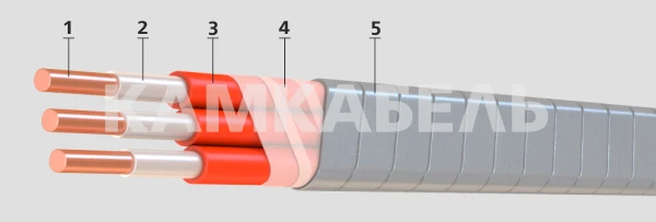 Cables for Submersible Pump Installations with Cross-Linked Polyethylene Insulation KPvPPBK