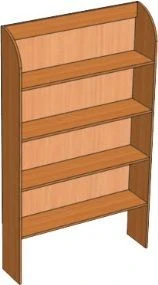 Floor Display Cabinet 800mm Width - Model VITRINA-800