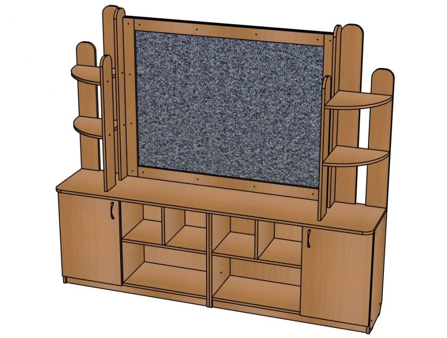 Educational Storage Rack "Pochemuchka" Model SZh80