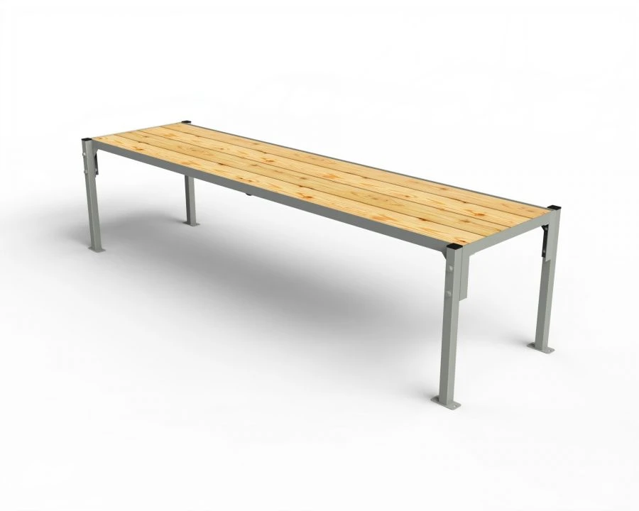 Metal Single Bunk Bed for Civil Defense and Protective Structures