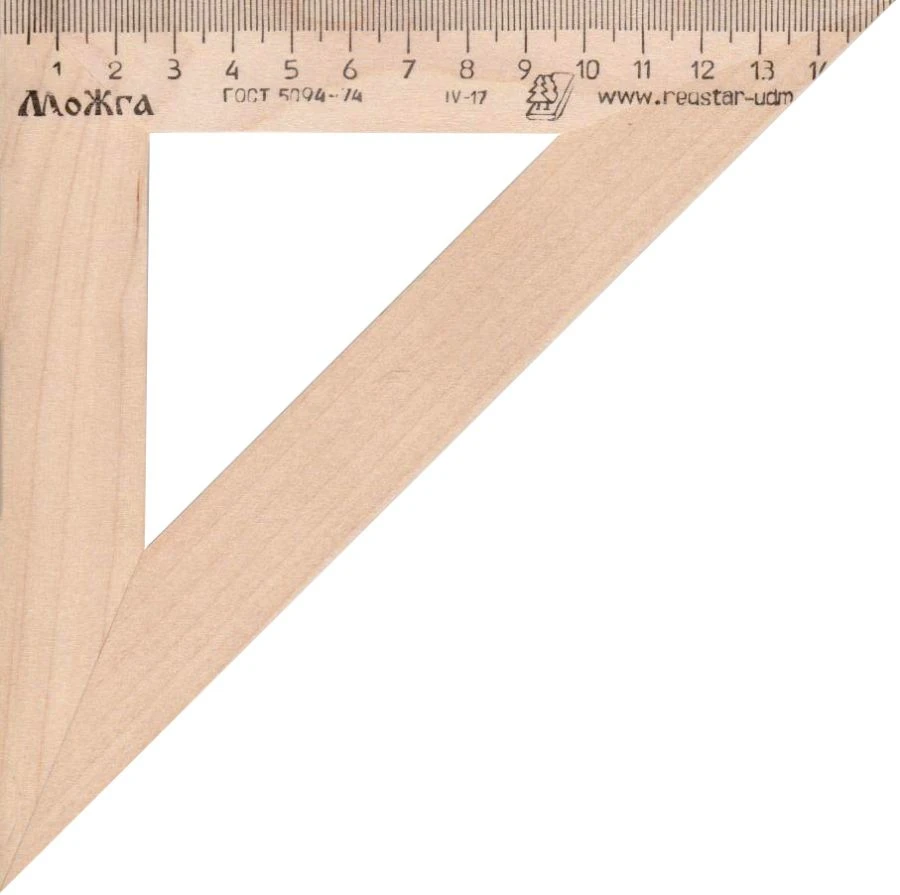 Drawing Triangle 45x160 for Technical Drafting