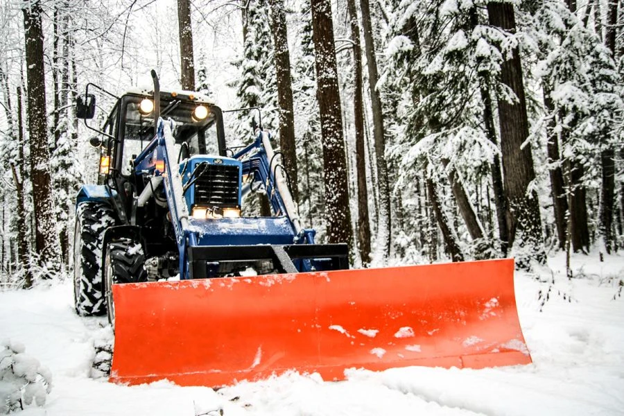 شوكة هيدروليكية دوارة عالمية لللودرات