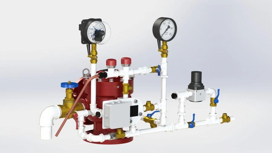 وحدة التحكم في رشاش الحريق UU-C100/1.6B3-VF.O4