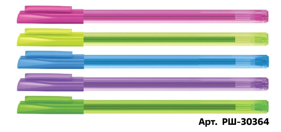 Blue Ballpoint Pen STAMM "800", 0.7mm, Neon Mix