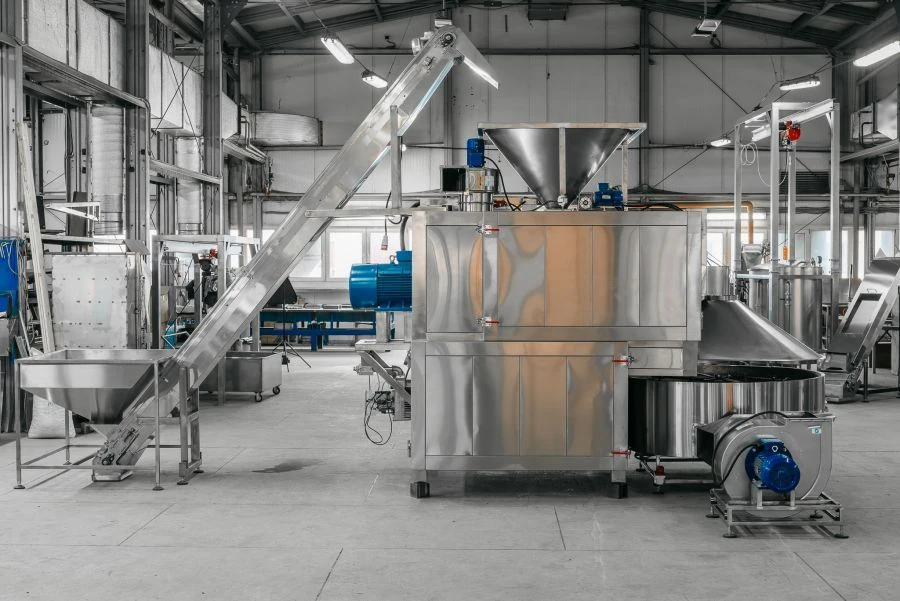 Food Processing Line for Drying and Roasting, Model Typhoon 2