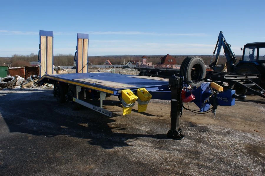 مقطورة سيارة 8369AA مع تعليق هوائي أو تعليق ورقي