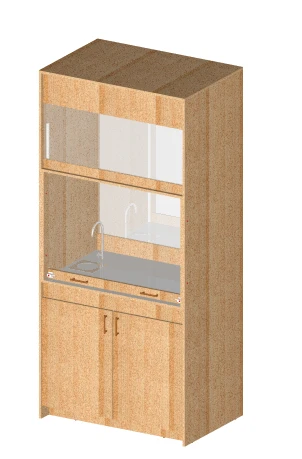 Mobile Demonstration Cabinet for Laboratory Work