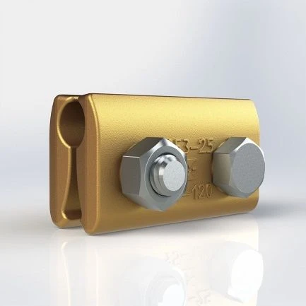 Electrical Power Clamp KС-053-25 for Railway Contact Wire