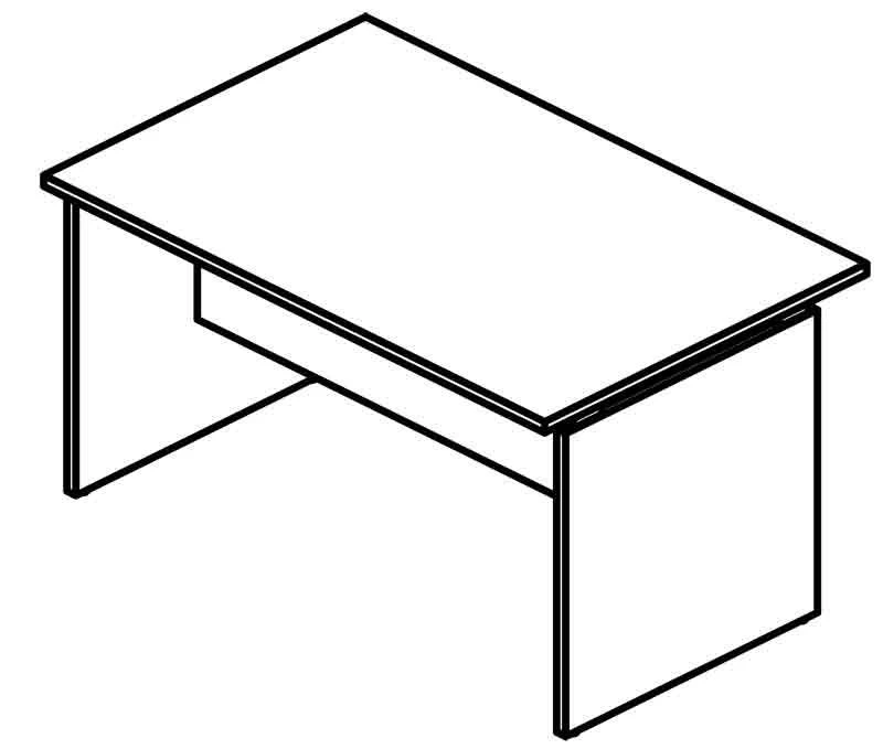 طاولة اجتماعات سلسلة غالانت 8916 - بدون بروز