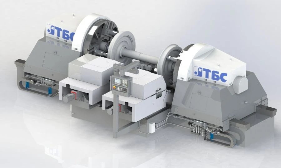 Wheel Turning Lathe Machine KT1250F3