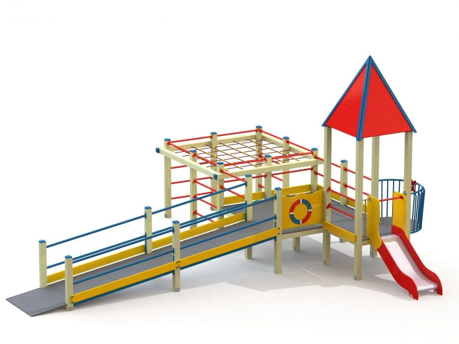 Children's Play Complex DIC 3.23 for Kids with Disabilities, Height 700 mm