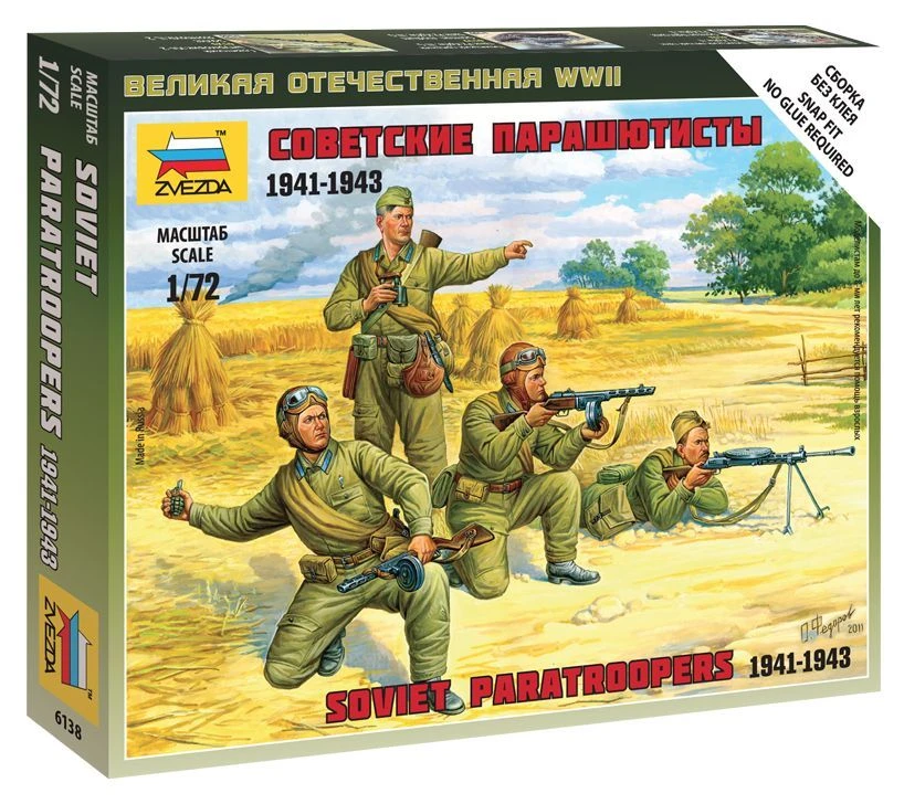 Soviet Paratroopers 1941-43 Assembly Model