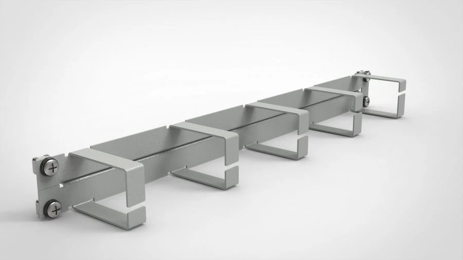 لوحة تنظيم الكابلات سلسلة ПК - ارتفاع 1U