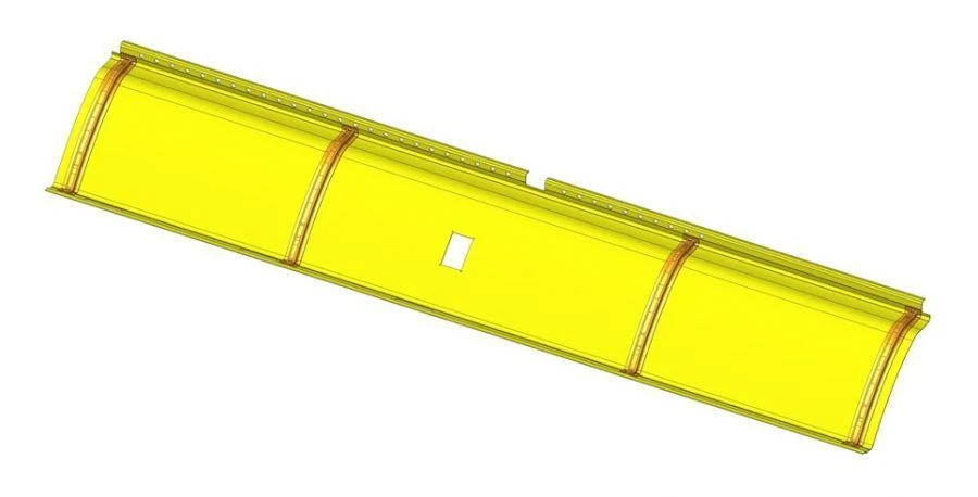 Right Ceiling Panel for Electric Bus 6274 (Part No. 6274-5702208)