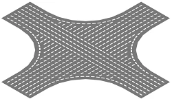 قاعدة قنوات الكابلات الدائرية DKO 000 Х، بأبعاد من 150 مم إلى 1000 مم