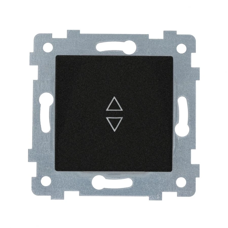 MARIA" Single Switch Mechanism for Concealed Installation, Anthracite