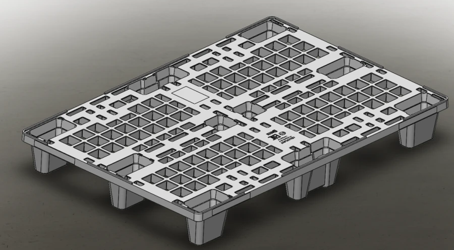 Lightweight Universal Polymer Pallet for Multiple Use