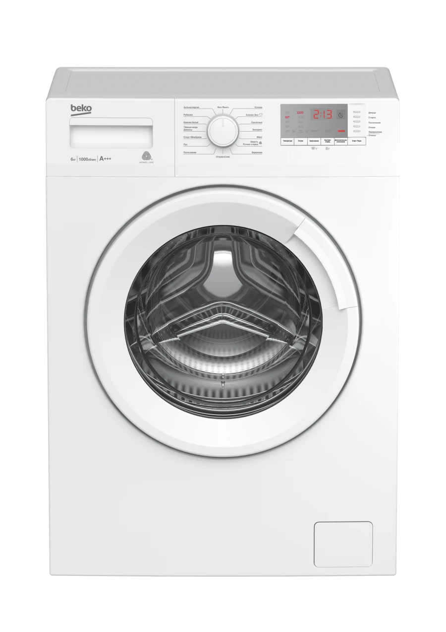 Fully Automatic Front-Loading Washing Machine 6kg WRE6512BWW(BY)