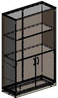 خزانة معدنية مكتبية TV-MSHO-1.2.01