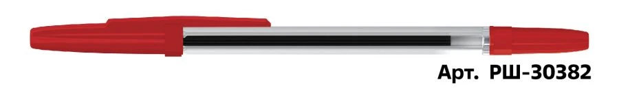 قلم حبر كروي أحمر ستم "أوبتيم" 1 مم