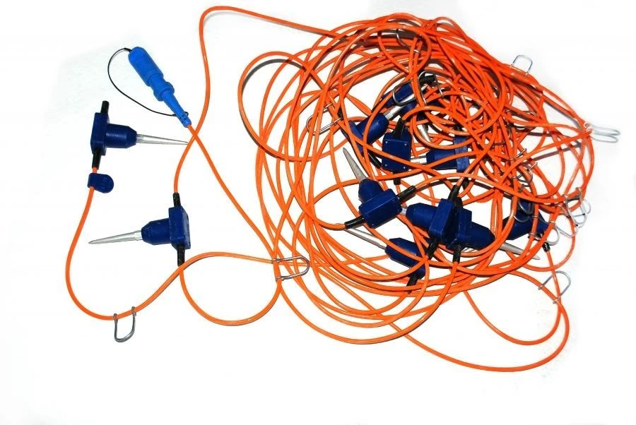 Geophone Group Electrodynamic GS-20DX, 12 Units with KSK-2M Connector