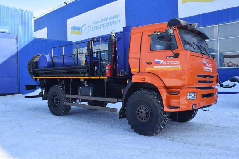 Well Deparaffinization Unit (ADPM) Model UZST 6891-28 on KAMAZ 43502-D5 Chassis
