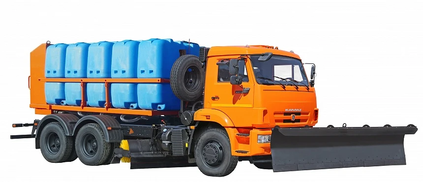 Combined Road Machine KО-829B for Year-Round Road Maintenance