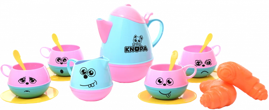 مجموعة حفلة الشاي المرحة للدُمى كنوپا 1/5