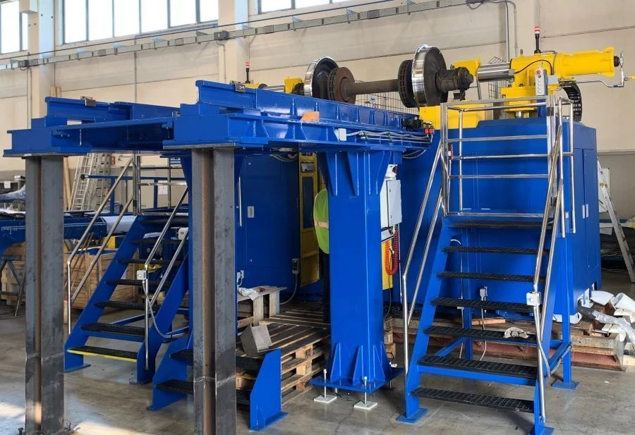 Rail-Mounted Wheel Lathe RT950F3 RSM for EEU Countries