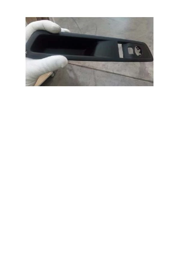 MISTRAL Left Black Switch Cover K0