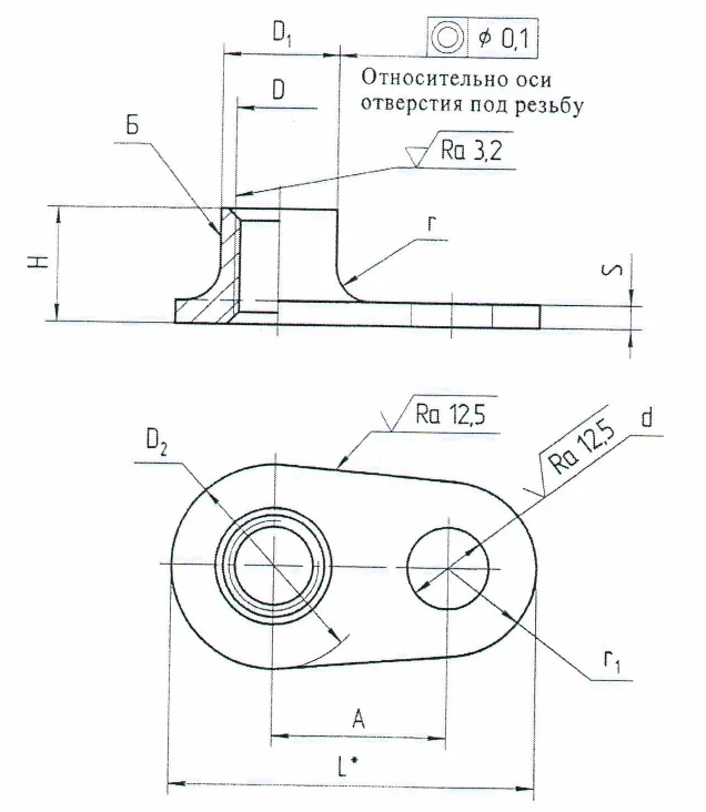 Self-Locking Nuts OST 1 33077-80 for Assembly
