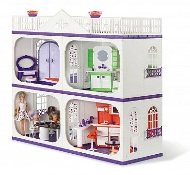 Confetti Air Mansion for Dolls - Spacious Playhouse
