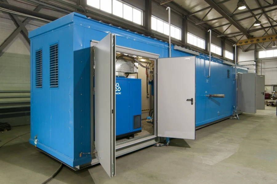 محطات ضاغط الكتل KSBT لضغط الغاز