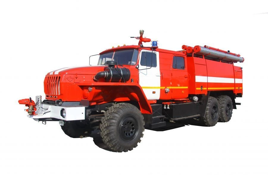 Airport Firefighting Vehicle AA-8.5/(30-60) on Ural 4320 Chassis