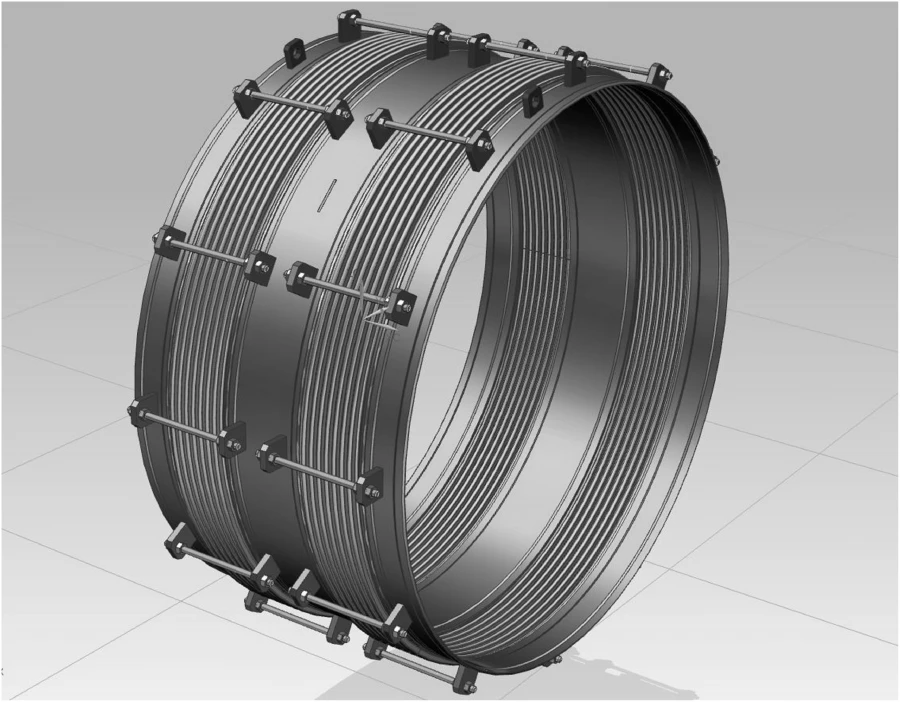 Universal Standard Bellow Compensator Type U URN, Nominal Diameter 15mm to 5000mm