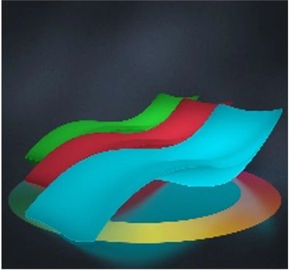 كرسي استلقاء WAVE بدون إضاءة، موديل 250