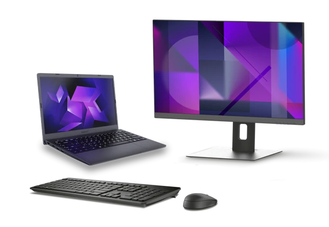 Automated Workplace Based on Laptop for Computational Tasks KVADRA NAU LE14U