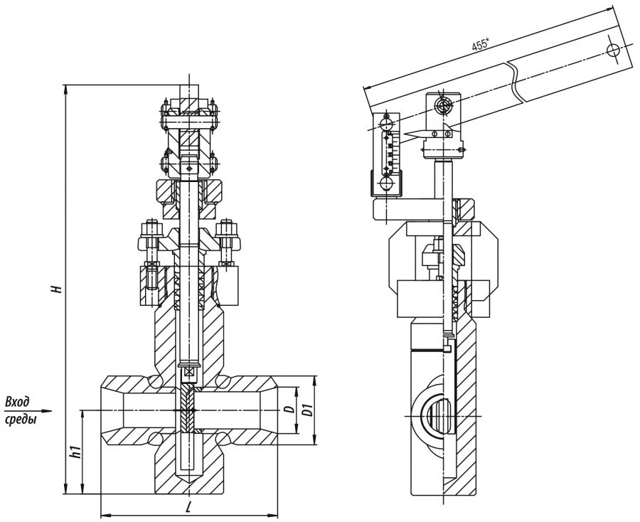 Liquid Flow Control Valve 814-50-Ра-01