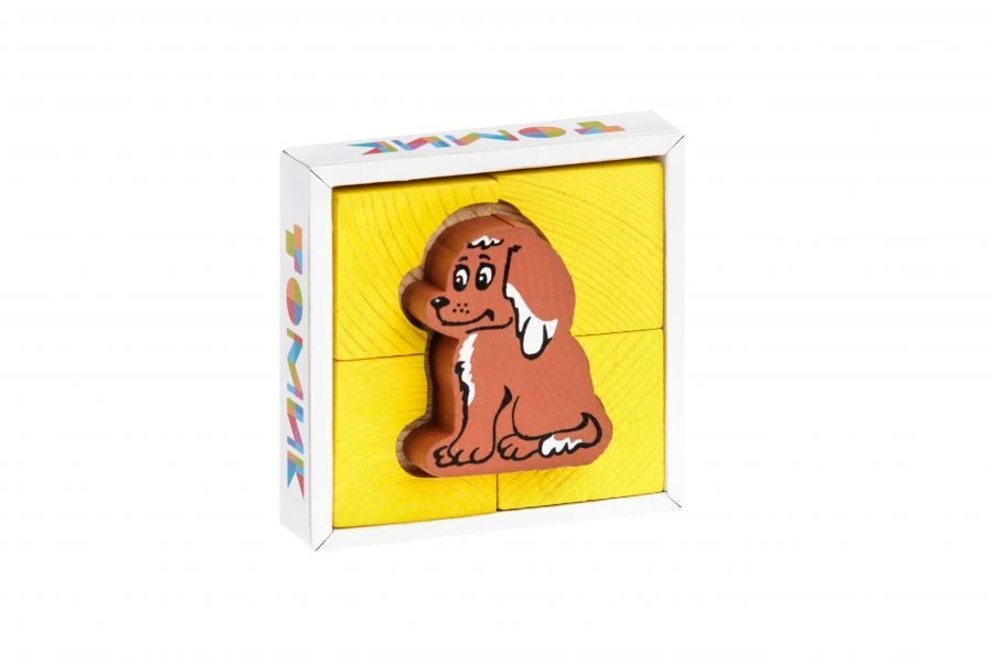 Dog Puzzle Assembly Toy (5 Pieces) Model 1-03