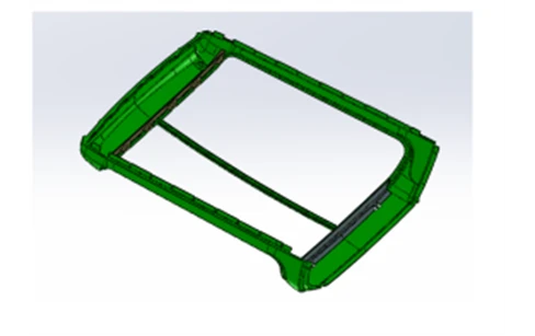 Windshield Trim for Vehicles, Model AP 5299-5311500-20