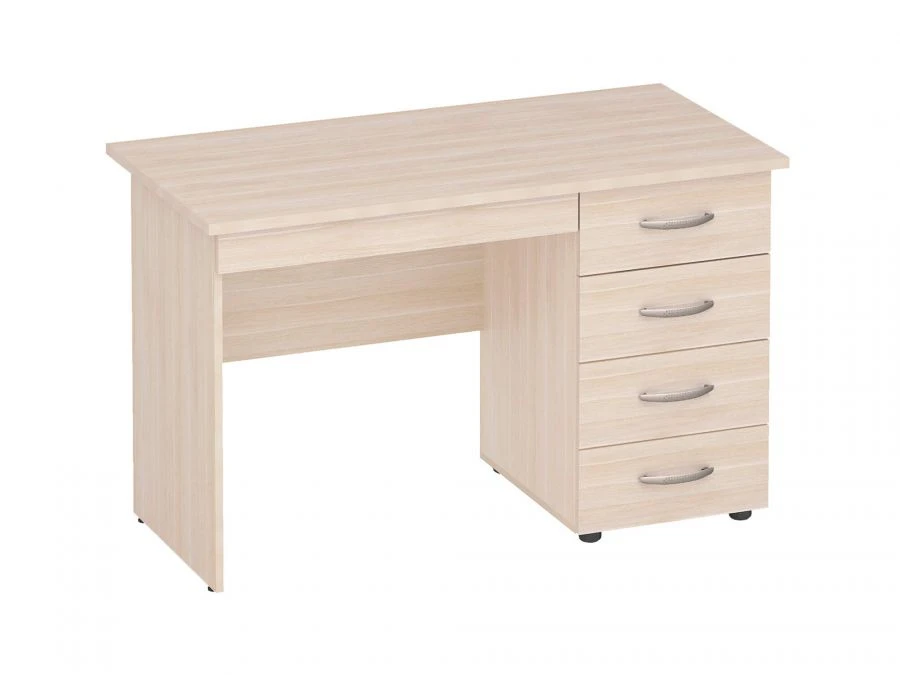 Alpha 63 One-Drawer Table with Adjustable Legs