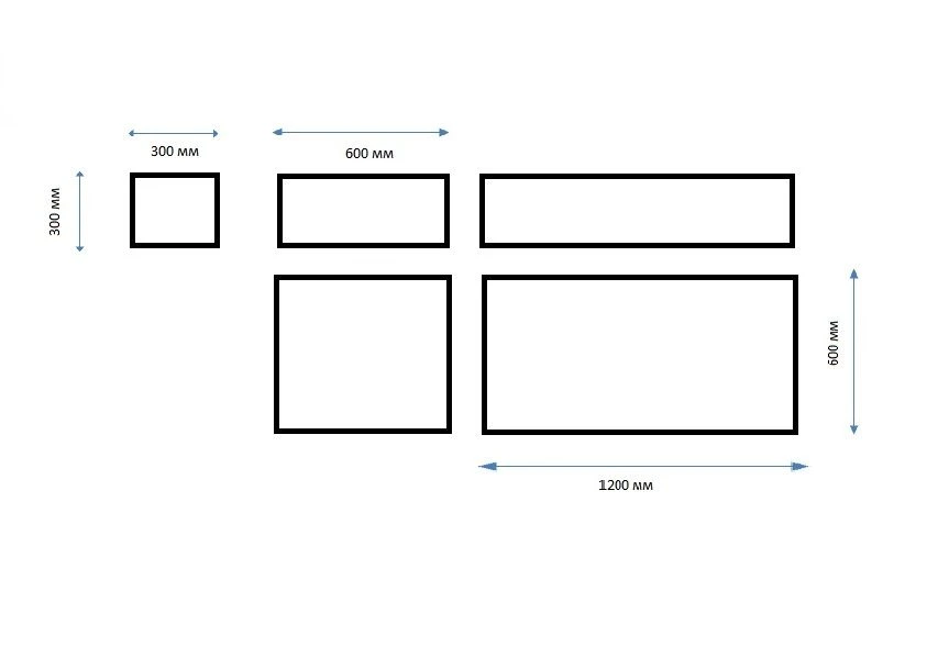 مصابيح LED نحيفة، قوة 8-82 واط