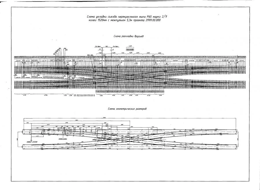 Cross Switch Type R65 Model 2/9 Project 2999.00.000